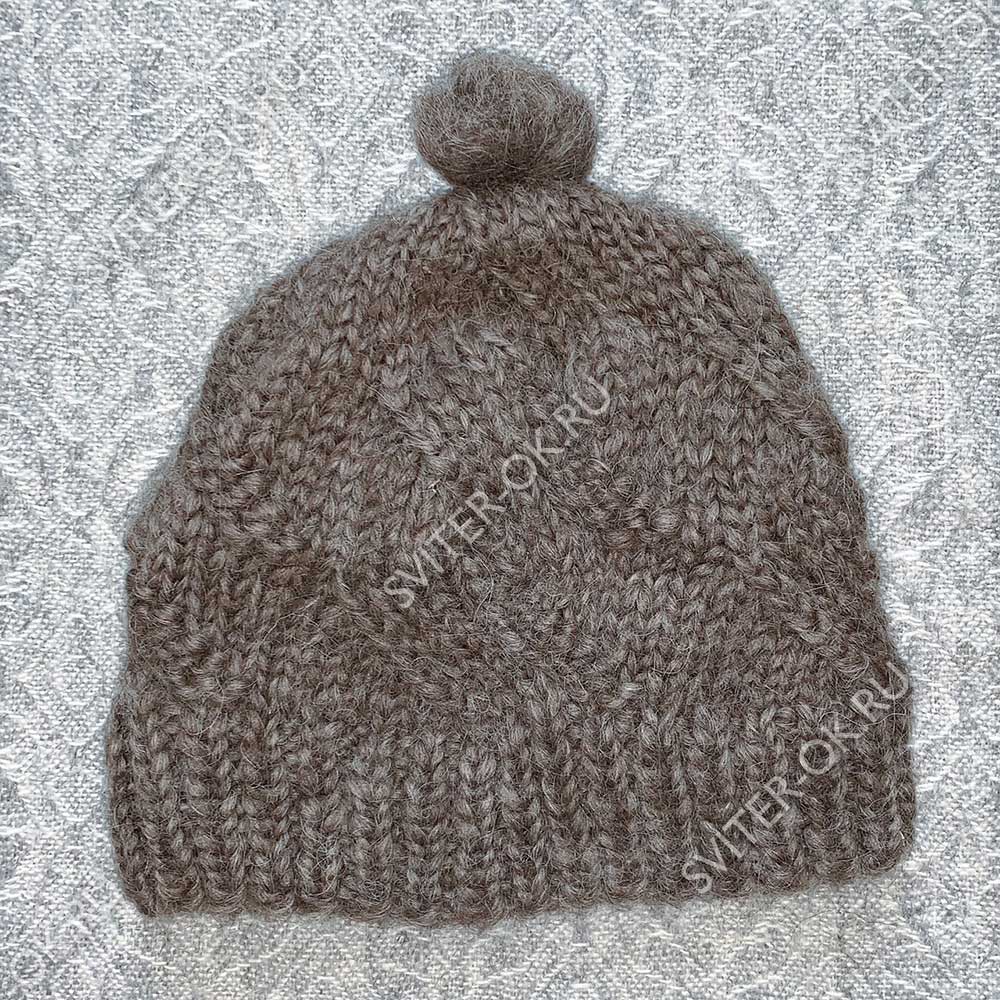 Шерстяная шапка «Зима»