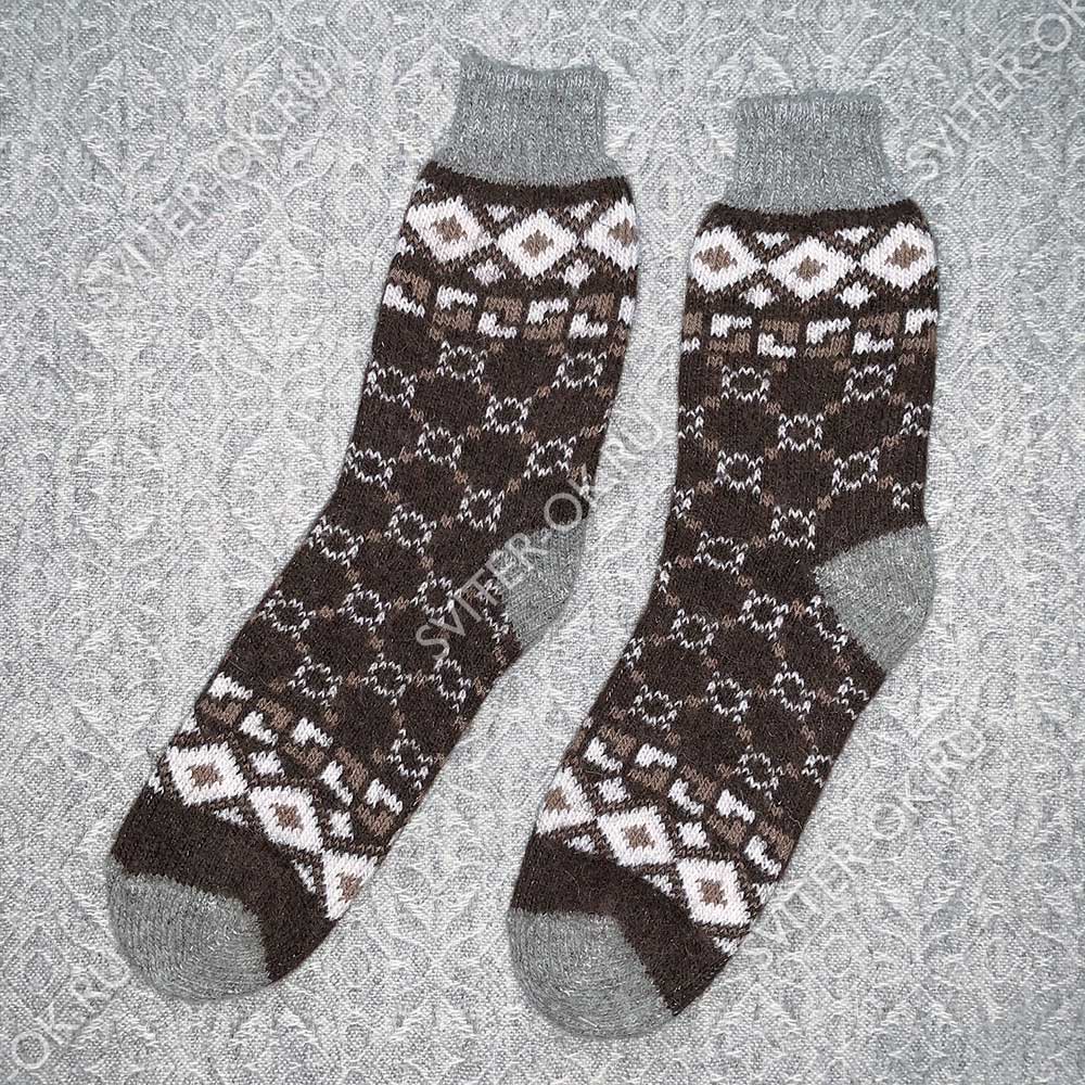 Мужские шерстяные носки «Цепи»